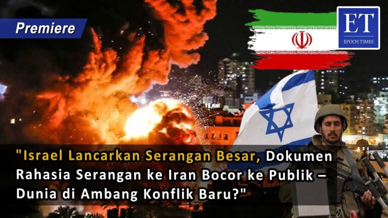 “Bocornya Rencana Rahasia Israel Serang Iran: Akankah Dunia Terjun ke Konflik Besar?”
