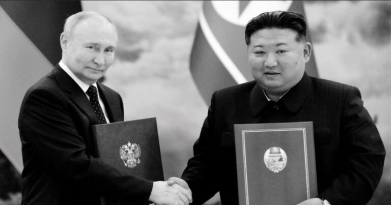 Korut Sediakan Bantuan Militer untuk Rusia, Kim Jong-un dan Putin Tandatangani Pakta Pertahanan Bersama