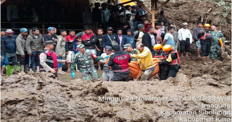 20 Orang Tewas Akibat Bencana Hidrometeorologi di Sumatera Utara