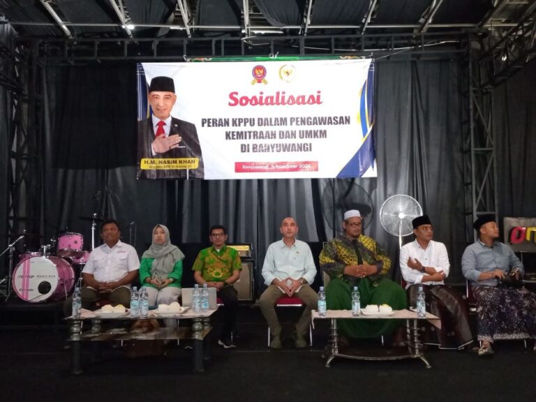 Sosialisasi Peran KPPU dalam Pengawasan Kemitraan: Menguatkan UMKM Banyuwangi untuk Tumbuh Mandiri dan Kompetitif