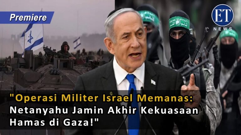 “Operasi Militer Israel Memanas: Netanyahu Jamin Akhir Kekuasaan Hamas di Gaza!”