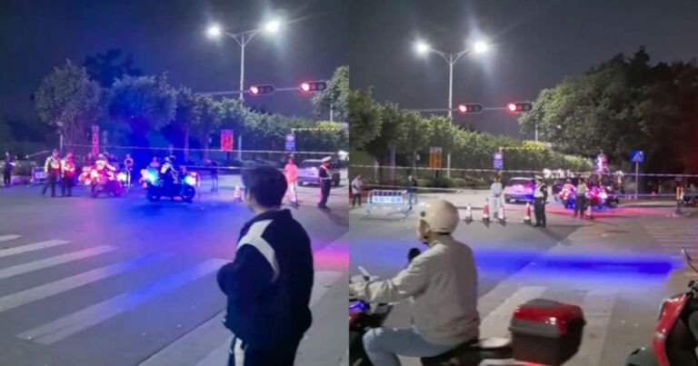 Lokasi Konstruksi Kereta Cepat di Shenzhen, Tiongkok  Ambruk, 13 Orang Hilang 