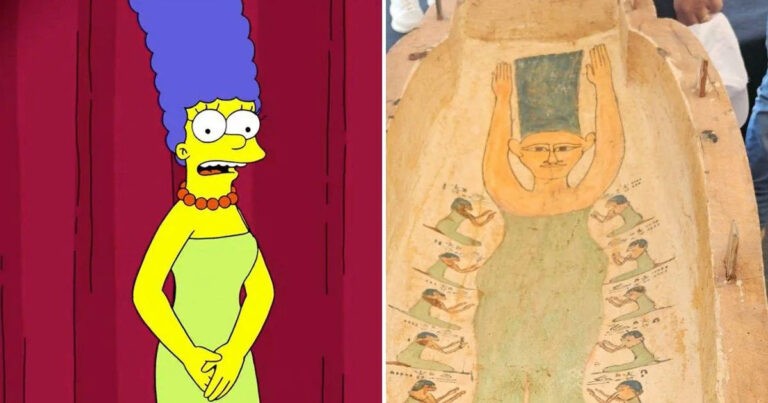 Lukisan ‘Marge Simpson’ Ditemukan di Makam Mesir Berusia 3.000 Tahun