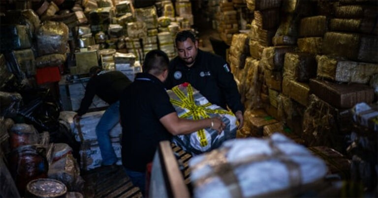 Meksiko Mencatatkan Penyitaan Fentanyl Terbesar Setelah Ancaman Trump