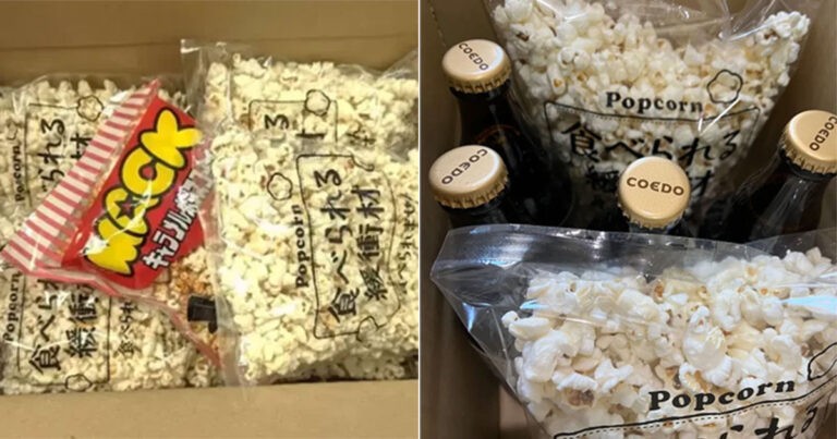 Perusahaan Menjual Kantong Popcorn sebagai Bahan Bantalan yang Dapat Dimakan