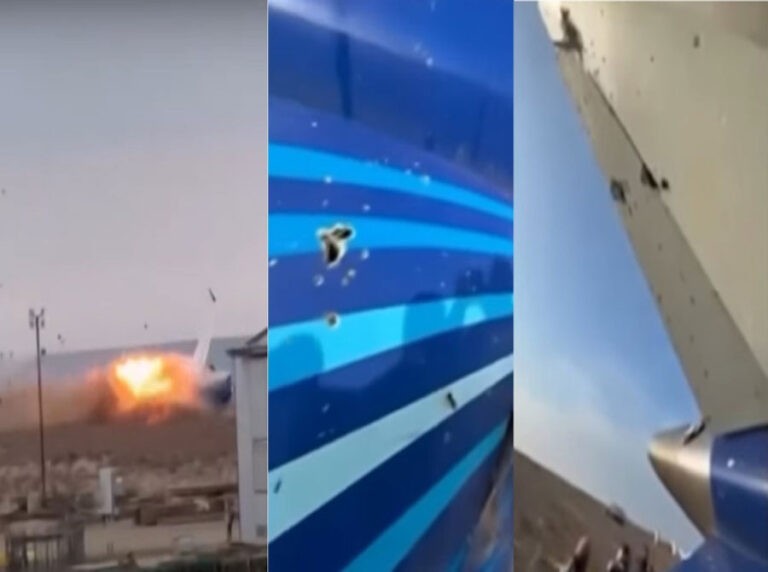 Diduga Jadi Sasaran Sistem Pertahanan Rusia, Analisa Menunjukkan Bagian Pesawat Azerbaijan Airlines yang Jatuh Terlihat Berlubang