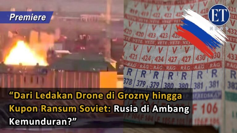 “Dari Ledakan Drone di Grozny hingga Kupon Ransum Soviet: Rusia di Ambang Kemunduran?”