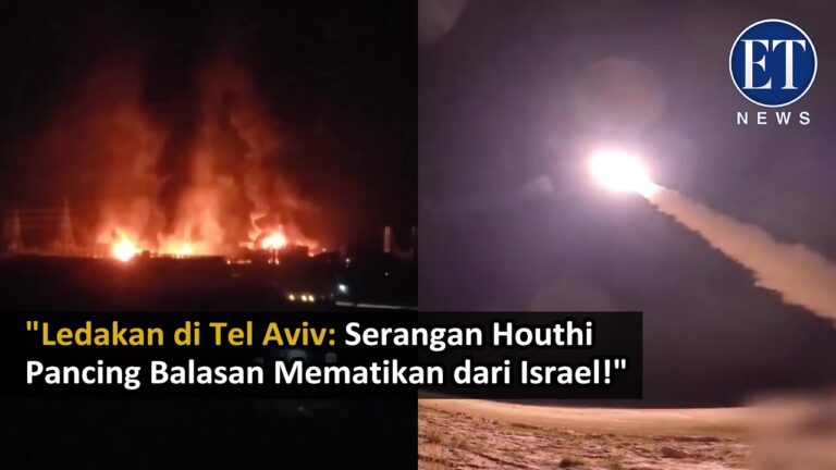 “Ledakan di Tel Aviv: Serangan Houthi Pancing Balasan Mematikan dari Israel!”