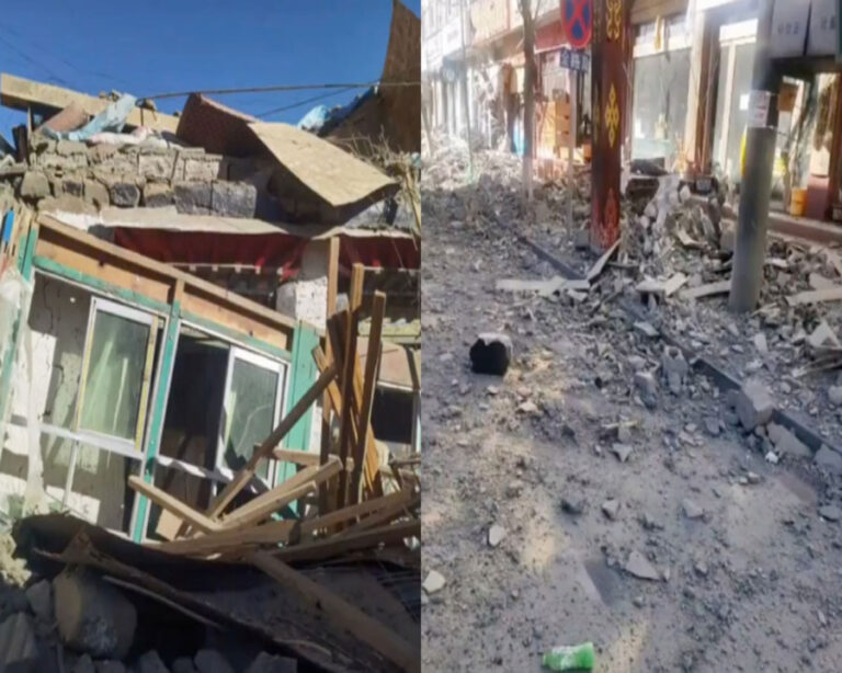 Suasana Desa-desa dan Kota-kota di Tibet Hancur Akibat Gempa, Penghapusan Laporan Resmi Pemerintah Menjadi Pertanyaan