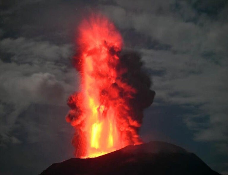 Aktivitas Vulkanik Gunungapi Ibu, Gunungapi Lewotobi Laki-Laki dan Gunung Merapi Menjadi Fokus Siaga Darurat Bencana Pekan Ini