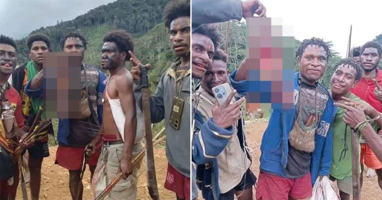 Papua Nugini Dikejutkan oleh ‘Tindakan Kanibalisme yang Mengerikan’ oleh Para Pria Bersenjata Panah dan Parang