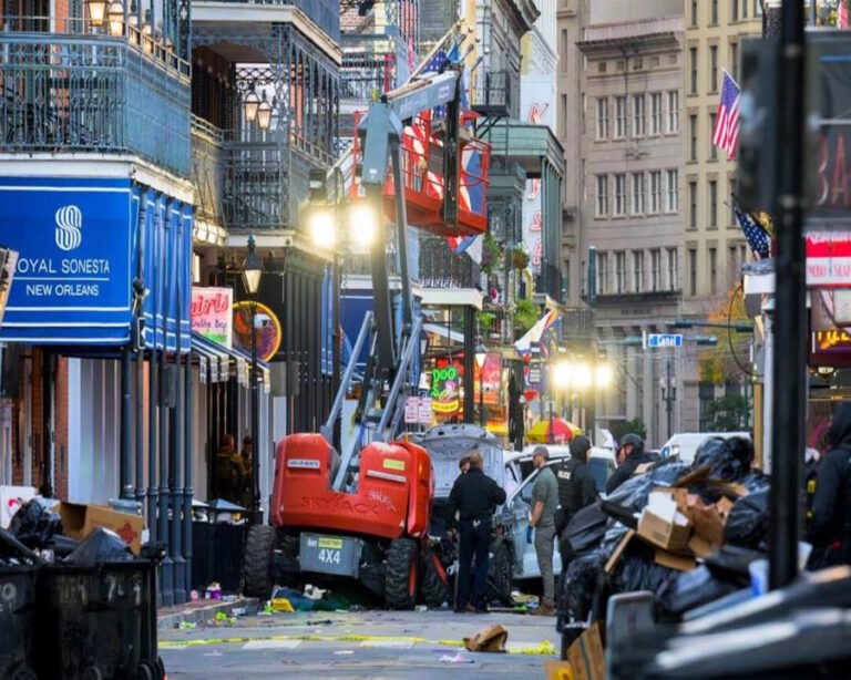 FBI Identifikasi Pengemudi Truk yang Menabrak Kerumunan Orang-orang di New Orleans, Jumlah Korban Tewas Menjadi 15 Orang dan Lebih 30 Orang Terluka