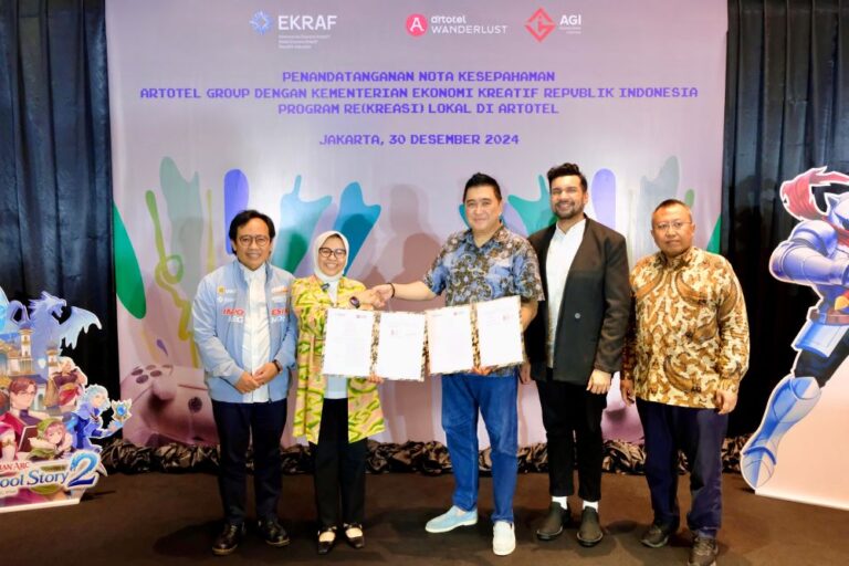 Artotel Group Bersama Dengan Kementerian Ekonomi Reatif dan Asosiasi Game Indonesia Luncurkan Program Re(Kreasi) Lokal Main Game Buatan Indonesia di Artotel