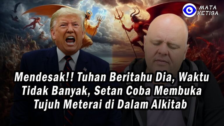 Mendesak!! Tuhan Beritahu Dia, Waktu Tidak Banyak, Setan Coba Membuka Tujuh Meterai di Dalam Alkitab
