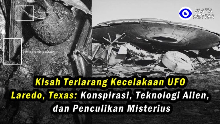 Kisah Terlarang Kecelakaan UFO Laredo, Texas: Konspirasi, Teknologi Alien, dan Penculikan Misterius
