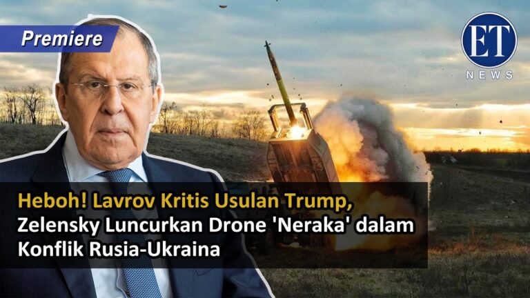 Heboh! Lavrov Kritis Usulan Trump, Zelensky Luncurkan Drone ‘Neraka’ dalam Konflik Rusia-Ukraina