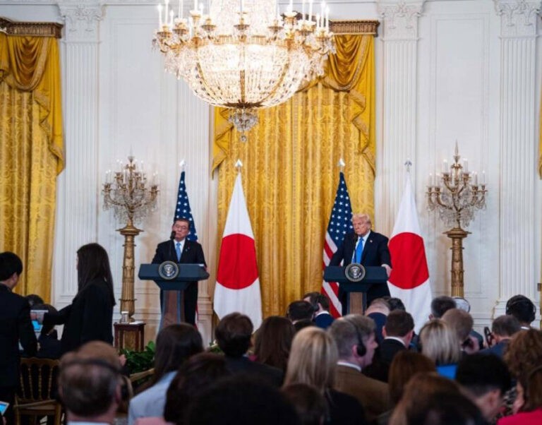 Presiden Trump dan PM Jepang Ishiba Shigeru Bahas Pertahanan dan Perdagangan di Gedung Putih