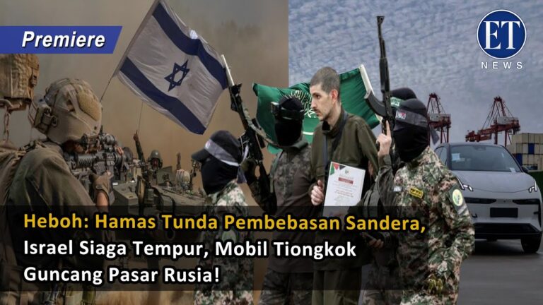 Heboh: Hamas Tunda Pembebasan Sandera, Israel Siaga Tempur, Mobil Tiongkok Guncang Pasar Rusia!