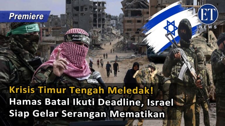 Krisis Timur Tengah Meledak! Hamas Batal Ikuti Deadline, Israel Siap Gelar Serangan Mematikan