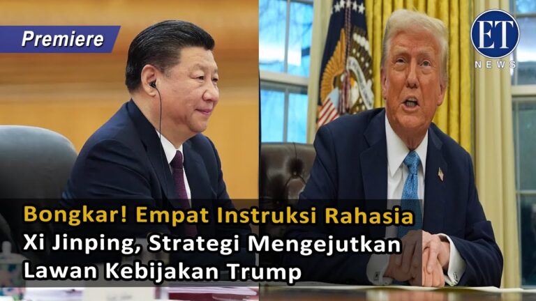 Bongkar! Empat Instruksi Rahasia Xi Jinping, Strategi Mengejutkan Lawan Kebijakan Trump