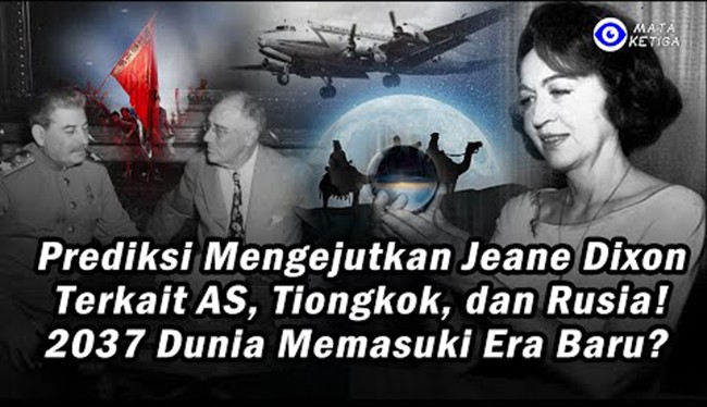 Prediksi Mengejutkan terkait Tiongkok, AS dan Rusia! 2037, Dunia Memasuki Era Baru?