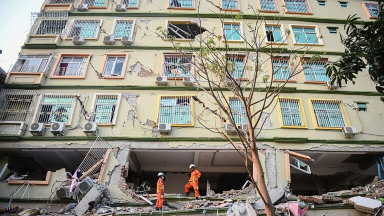 Gempa Dahsyat di Myanmar:  Kekuatannya Setara 334 Ledakan Bom Atom, Gedung Pemerintah di Bangkok Mengalami Getaran Keras