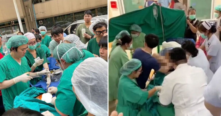 Video: Dokter Melahirkan Bayi di Jalan Bangkok Beberapa Menit di Tengah Gempa Bumi