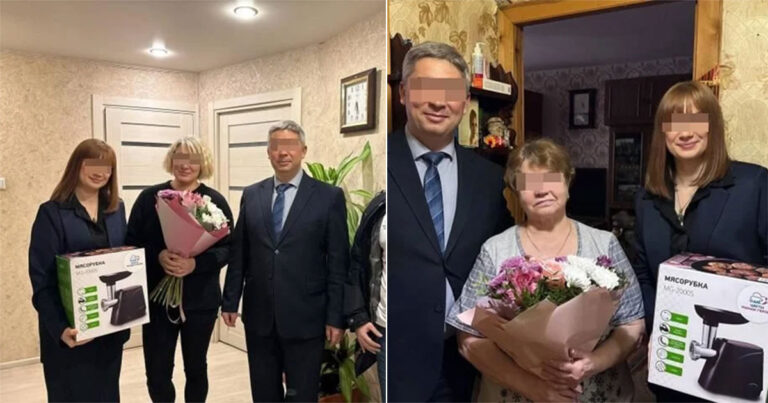 Partai Berkuasa Rusia Picu Kemarahan dengan Memberikan Penggiling Daging kepada Ibu-ibu dari Tentara yang Tewas di Ukraina
