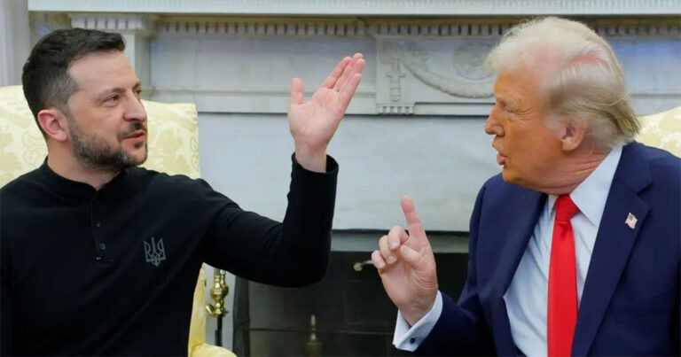 Trump Memberi Tahu Zelenskyy Bahwa Dia “Berjudi dengan Perang Dunia III” dalam Pertemuan yang Menegangkan dan Panas di Ruang Oval