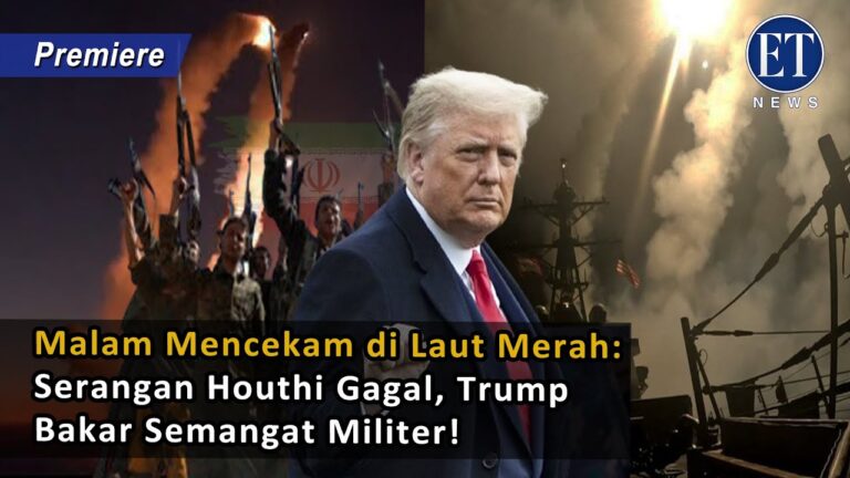 Malam Mencekam di Laut Merah: Serangan Houthi Gagal, Trump Bakar Semangat Militer!