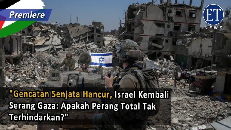 “Gencatan Senjata Hancur, Israel Kembali Serang Gaza: Apakah Perang Total Tak Terhindarkan?”