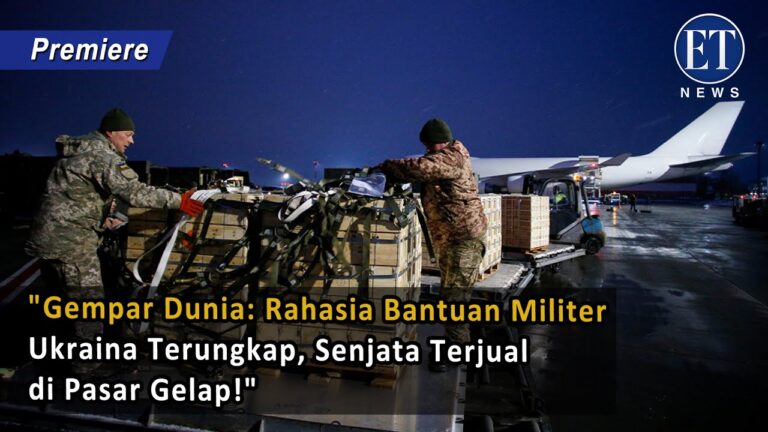 “Gempar Dunia: Rahasia Bantuan Militer Ukraina Terungkap, Senjata Terjual di Pasar Gelap!”