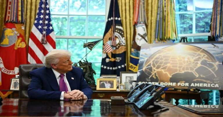 Trump Luncurkan Rencana Sistem Pertahanan Rudal ‘Golden Dome’ Senilai Rp 2.800 Triliun