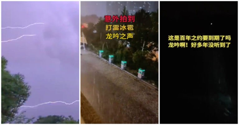 Kompilasi “Raungan Naga” 8 Mei  di Xi’an, Tiongkok,  Lebih Banyak Video Mengguncang dari Netizen