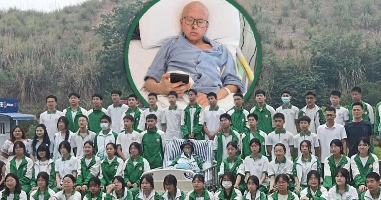 Siswa di Tiongkok Berjalan Sejauh 2 Km ke Teman Sekelasnya yang Sakit Parah untuk Foto Kelulusan, Anak Laki-laki Itu Meninggal Keesokan Harinya