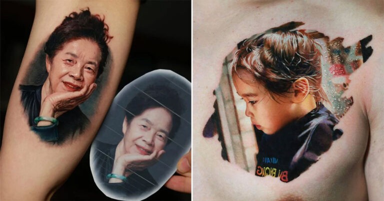 Tato Hiperrealistis yang Sangat Detail dari Victoria Lee