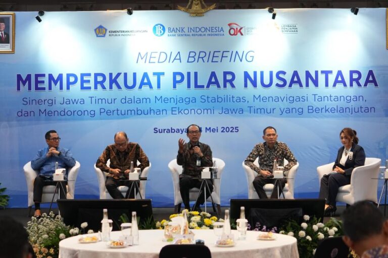 Media Briefing: Sinergi Lembaga Keuangan Perkuat Pertumbuhan Ekonomi Jawa Timur di Triwulan II 2025