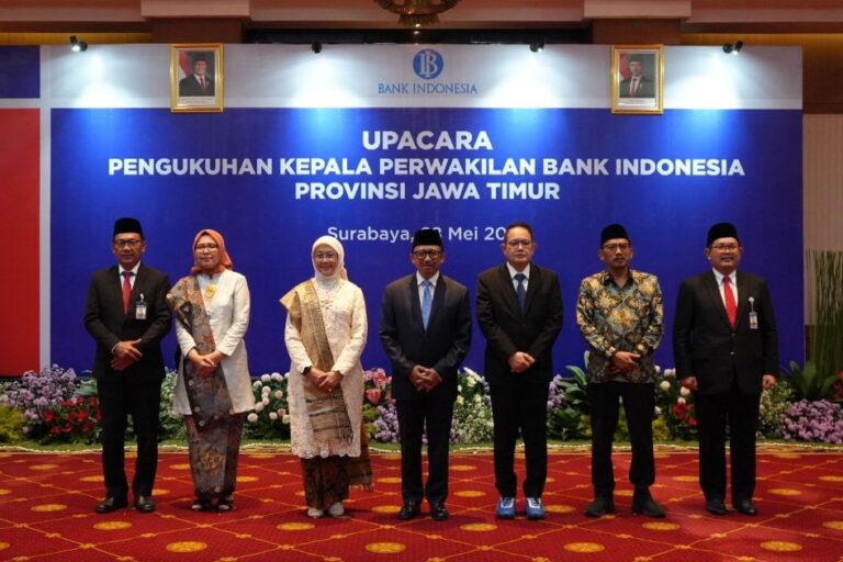 Ibrahim Gantikan Erwin Gunawan Hutapea Sebagai Kepala KPw BI Provinsi Jawa Timur