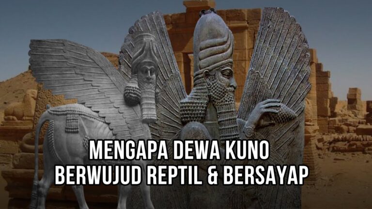 Mengapa Semua Peradaban Kuno Menggambar ‘Dewa’ dengan Wujud Reptil & Sayap?