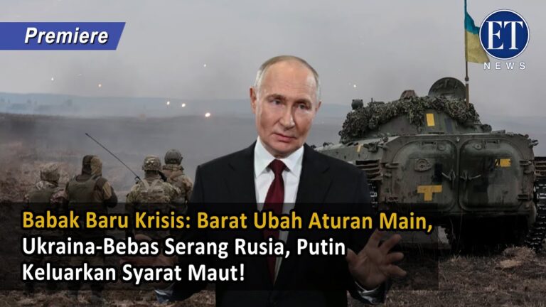 Babak Baru Krisis: Barat Ubah Aturan Main, Ukraina-Bebas Serang Rusia, Putin Keluarkan Syarat Maut!