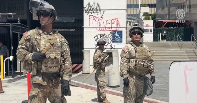 Jaksa Federal AS Tuntut Pelaku Penyerangan Polisi di Los Angeles: Ratusan Orang Masih Diburu