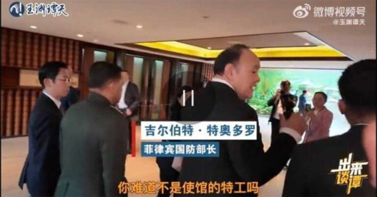 “Bukankah Anda Agen Kedutaan?” — Menteri Pertahanan Philipina Semprot Jurnalis CCTV di Forum Shangri-La