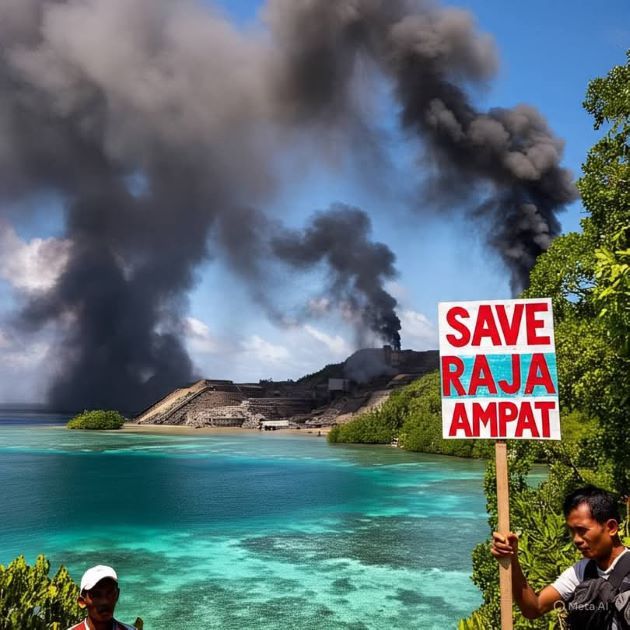 Ada Investasi Tiongkok di Balik Kerusakan Ekosistem Raja Ampat