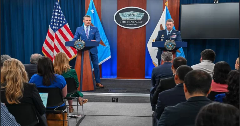 Menhan AS Pete Hegseth Kecam Media Kiri karena Sebar Fitnah, Jenderal Dan Caine Ungkap Detail Serangan terhadap Fasilitas Nuklir