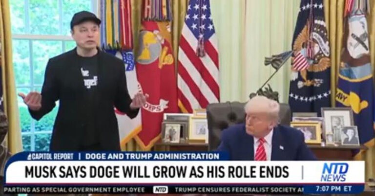 Elon Musk Tinggalkan Gedung Putih, Trump Hadiahkan Kunci Emas