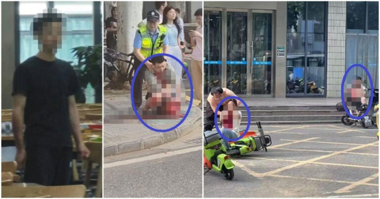 Mahasiswa Pria di Universitas Wuhan Mengamuk Menikam Banyak Orang di Kantin, Lalu Coba Mengakhiri Hidup