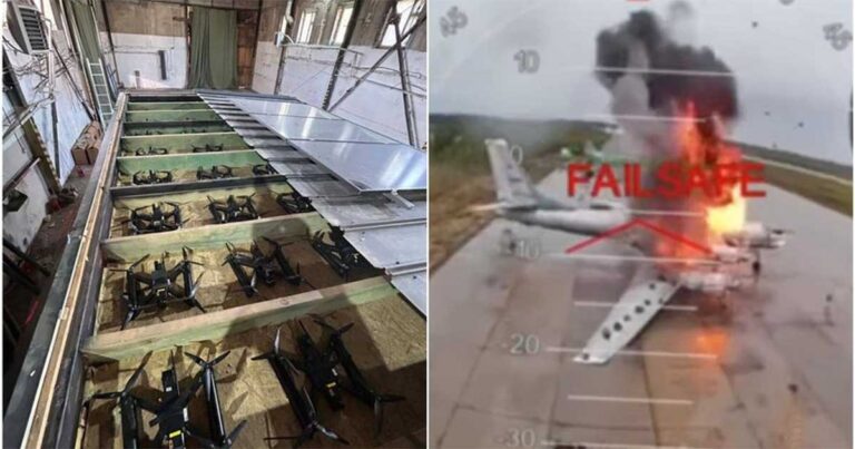 Terungkap! Kisah Aksi Mata-mata Ukraina di Balik Serangan Drone yang Melumpuhkan Militer Rusia”