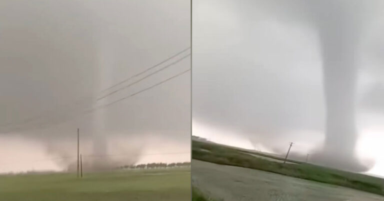 Tornado Raksasa di Jilin, Tiongkok Menghancurkan – Saksi Mata: Baru Pertama Kali Melihat 