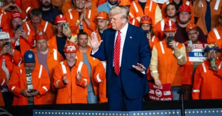 Trump Naikkan Tarif Impor Baja dan Aluminium Jadi 50%, Uni Eropa Beri Peringatan Keras