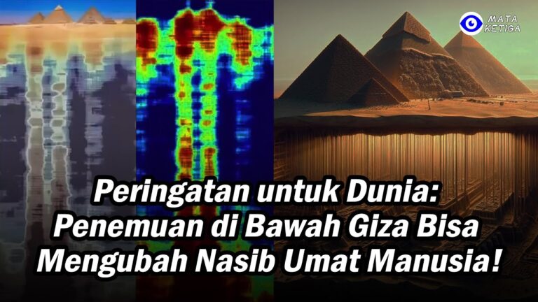 Peringatan untuk Dunia: Penemuan di Bawah Giza Bisa Mengubah Nasib Umat Manusia!”